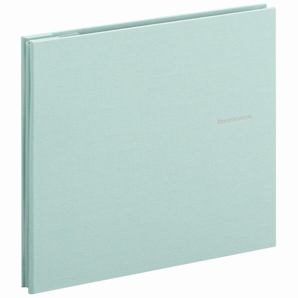 アルバム ドット糊黒台紙 ミントグリーン