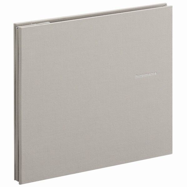 アルバム ドット糊黒台紙 ライトグレー