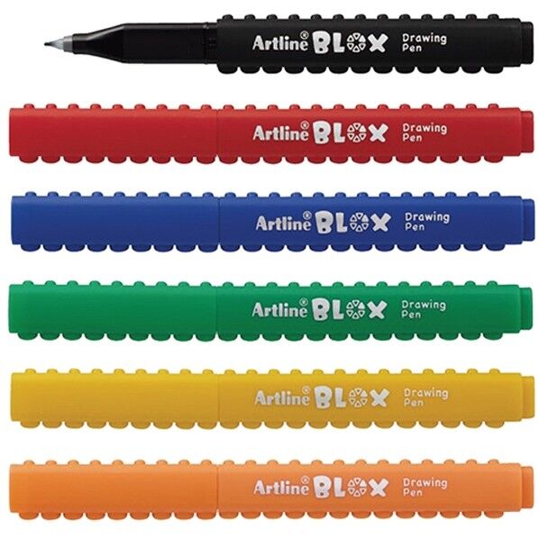 BLOX水性サインペン 6色セット KTX-200/6W 1点
