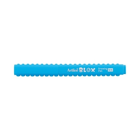 BLOX水性サインペン 蛍光ブルー KTX-200F-B 1点