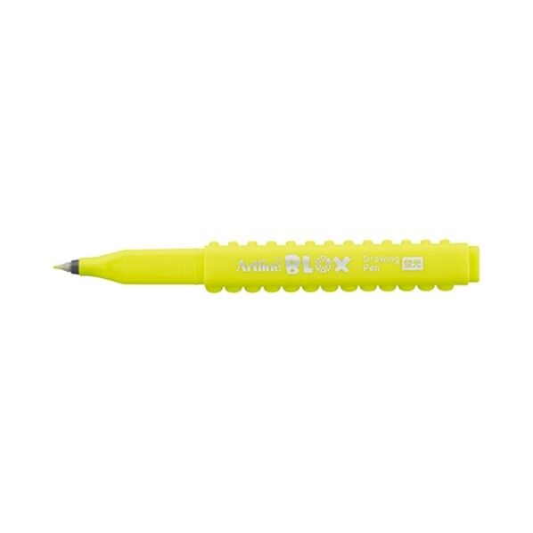 BLOX水性サインペン 蛍光イエロー KTX-200F-Y 1点