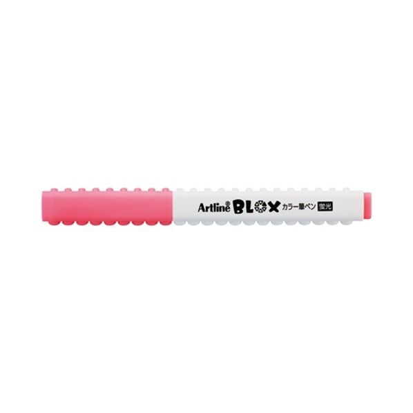 BLOX カラー筆ペン 蛍光ピンク KTX-FF-P 1点...