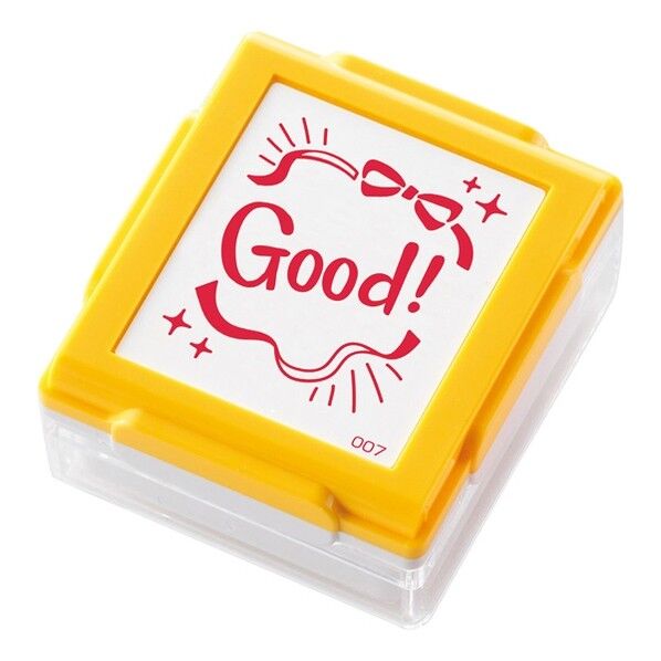 いいね！スタンプくんイエロー07GOOD