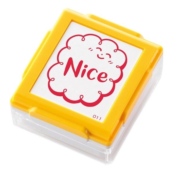 いいね！スタンプくんイエロー11NICE