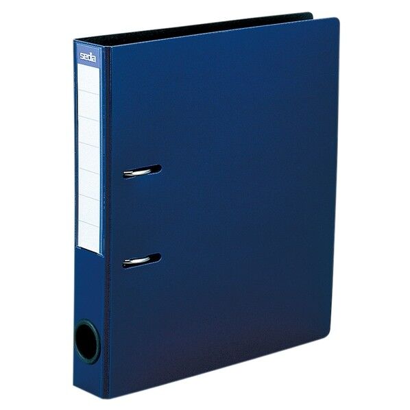 ロックアーチファイル レバー式アーチ 発泡美人 ネイビーブルー 320×283×52mm FB-2372-15 1