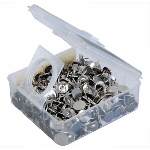 二重画鋲 ニッケル 500本 シルバー SB-500 1