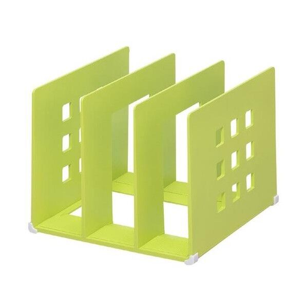 仕切りラックL 黄緑 200×208×160mm A-7321-6 1