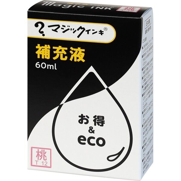 寺西化学工業 マジックインキ 補充液60ML 桃 桃 MHJ60J-T12 1個
