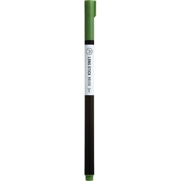 寺西化学工業 ギター ロングスティック ブラッシュ オリーブグリー LSBU-T19 1点
