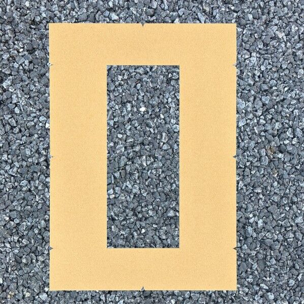 ロードステンシルEasy 停止線マーク