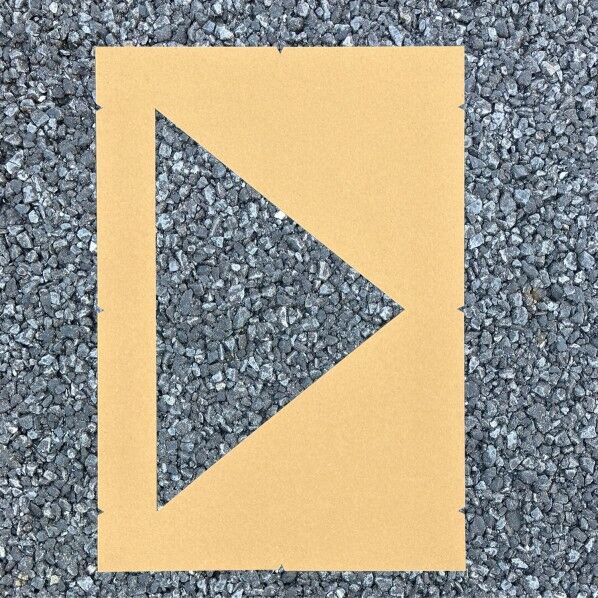 ロードステンシルEasy △マーク