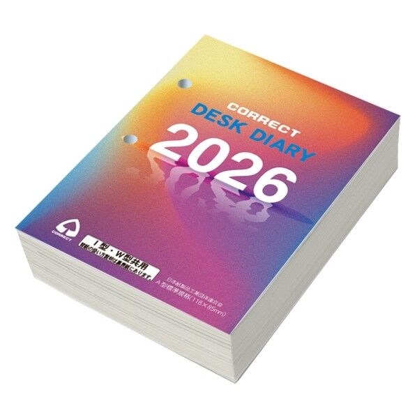 2026 卓上日記 替紙