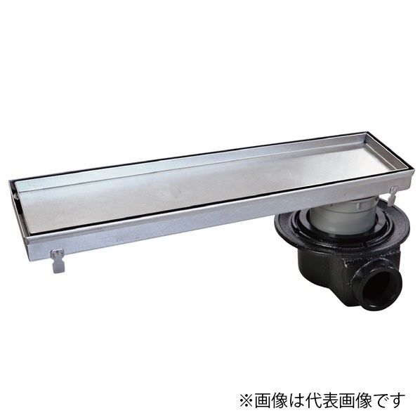 トラップ付排水ユニット小川くん フリースタイルユニット 200角タイル用防水横引き