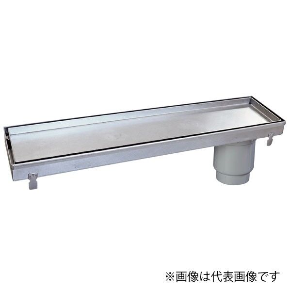 トラップ付排水ユニット小川くん フリースタイルユニット 150角タイル用非防水縦引き