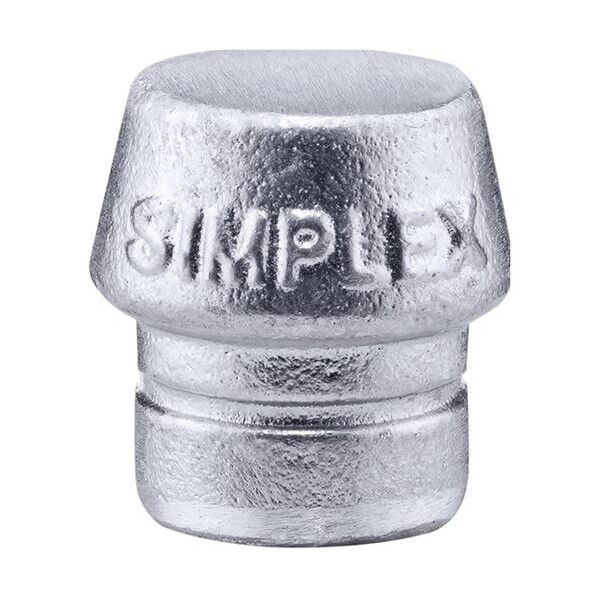 シンプレックスハンマー用替ヘッド ソフトメタル(シルバー)