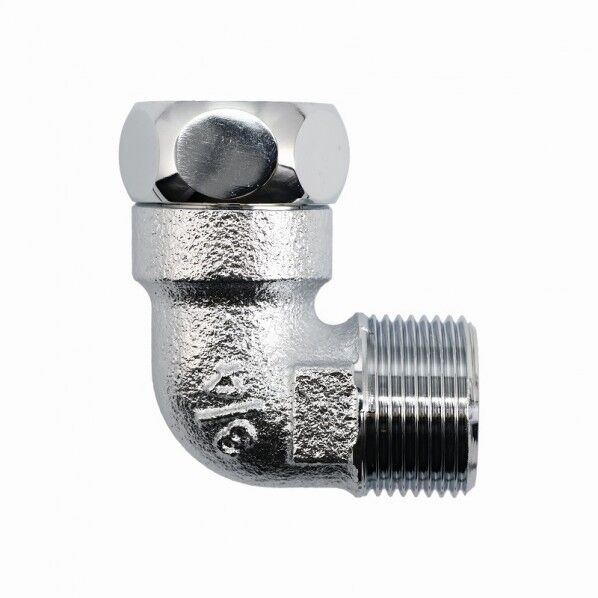 ガオナ フレキエルボ フレキ継手 片ナット継手 配管 接手 90°曲げ 直角 L字