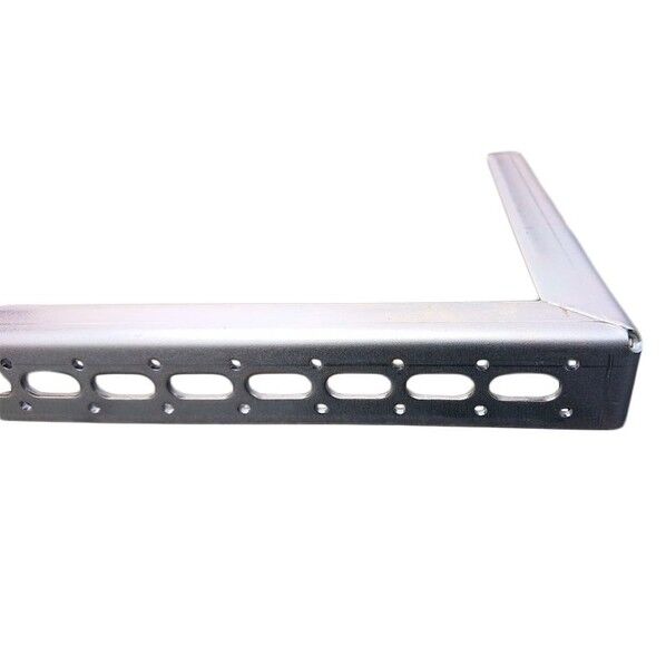 IVALUE イージーブラケット 片穴ブラケット(釘穴付)【ユニクロメッキ】