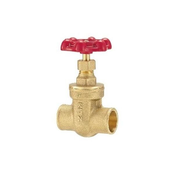 キッツ 黄銅ゲート弁【125型・銅管接続用】