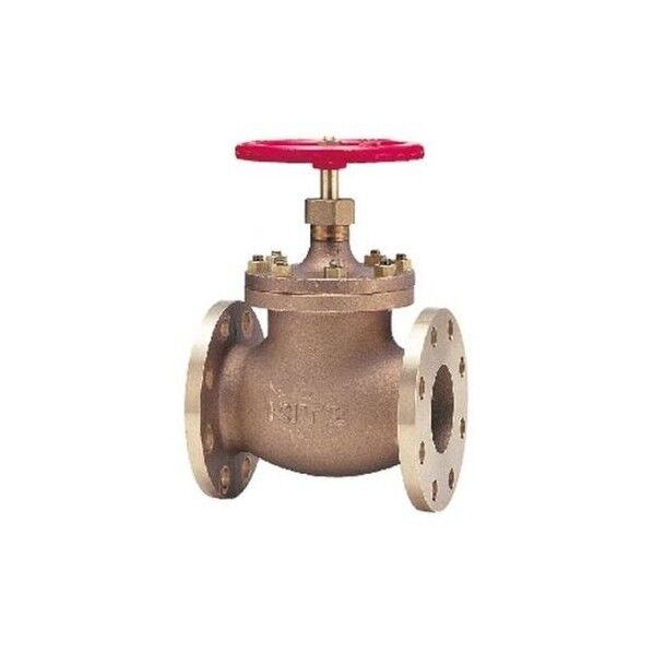 キッツ 青銅クﾞローフﾞ弁【150型･テフロンシﾞスク入･フランシﾞ】