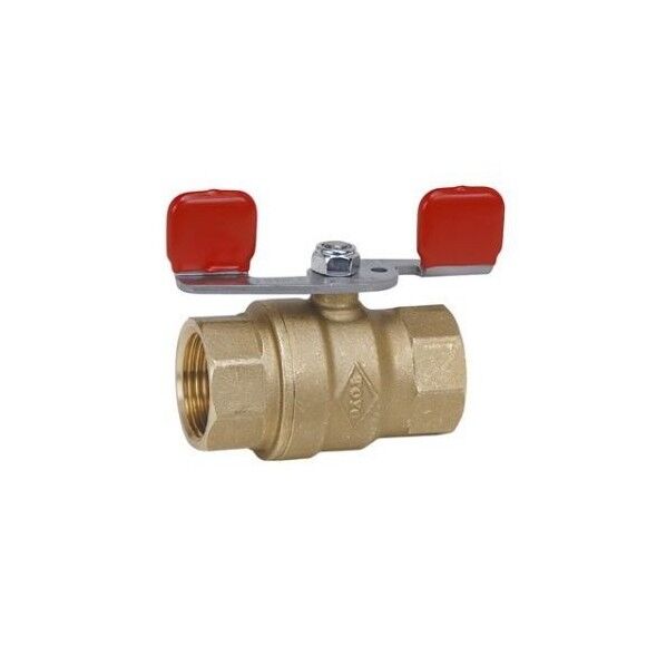 東洋ハﾞルウﾞ 黄銅ホﾞール弁【蝶ハントﾞル】