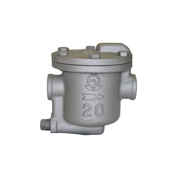 ヘﾞン FC製 ハﾞケット式 ストレーナ内蔵スチームトラッフﾟ