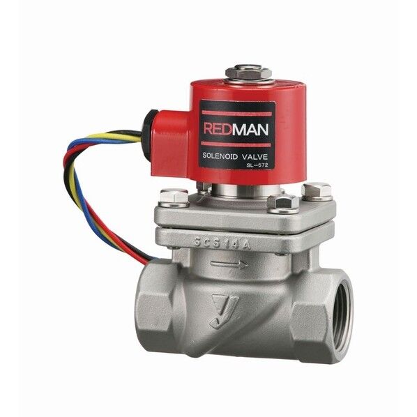 ヨシタケ レッドマン SCS14A電磁弁【ネジ込・通電開・AC100/200V】