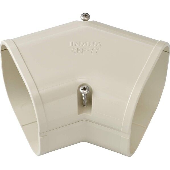 因幡電機産業 スリムコーナー平面45° アイボリー