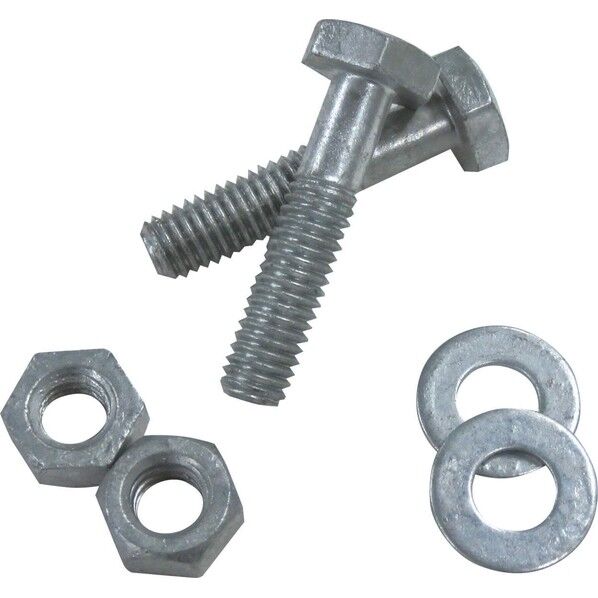 因幡電機産業 リサイクロック3分レールタイフﾟ用ホﾞルトセット 六角BN･ワッシャーW3/8