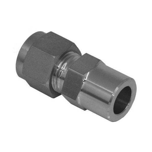 イハラ チューブ差込溶接コネクター 1/4ODx1/4OD (208621)