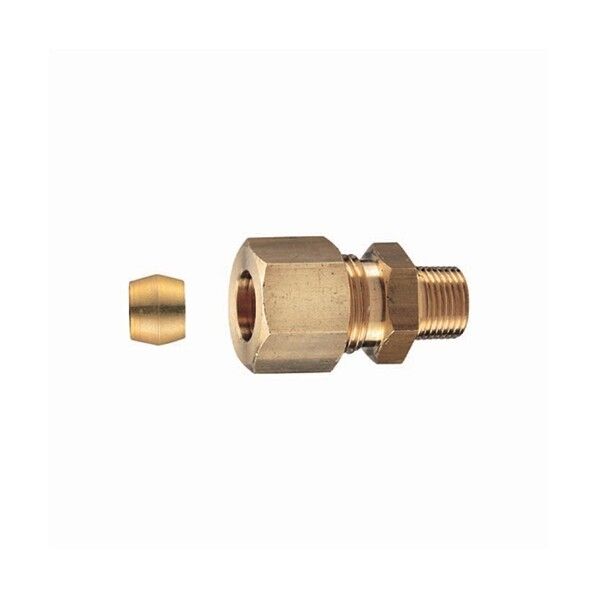 ミヤコ ソロバン玉リング入オスアダプタ