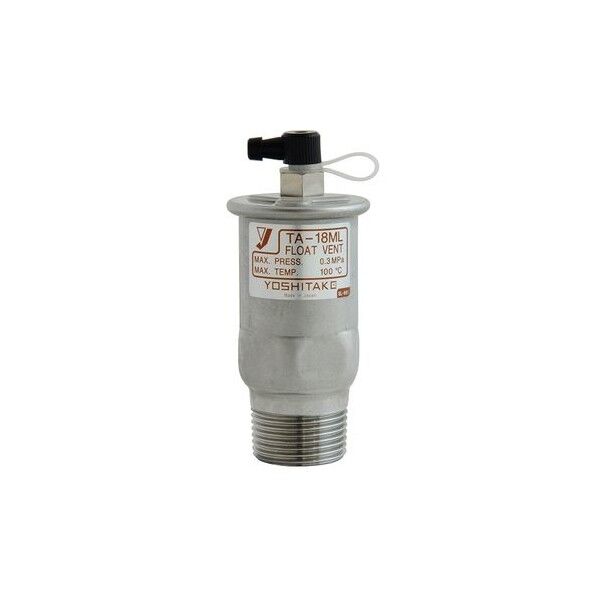 ヨシタケ ステンレス鋼空気抜弁【出口:継手付キャップ】 10A TA-18ML 1点