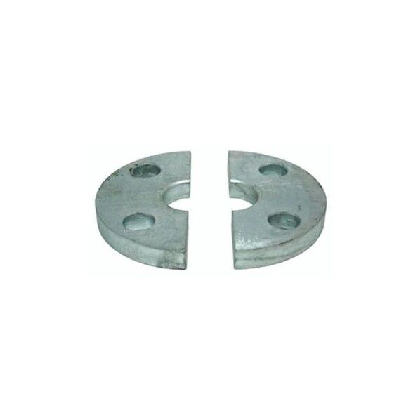 白 鋼製 10K SOP-LJ ルーズフランジ【割フランジ/半割2枚】