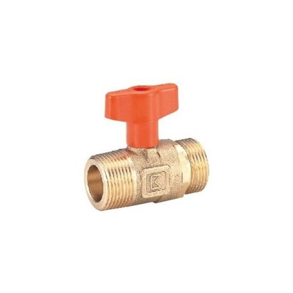 キッツ オレンシﾞホﾞール 給水用BV 【テーハﾟおねじX平行おねじ】