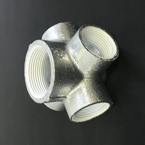 リケン ZD 白 多口継手 四方内ねじ