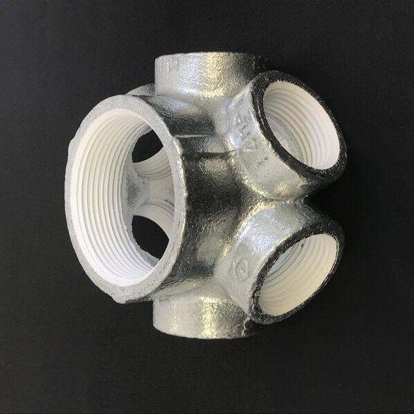 リケン ZD 白 多口継手 六方内ねじ