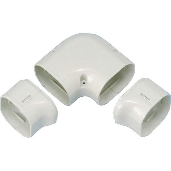 因幡電機産業 ひねりエルボ アイボリー