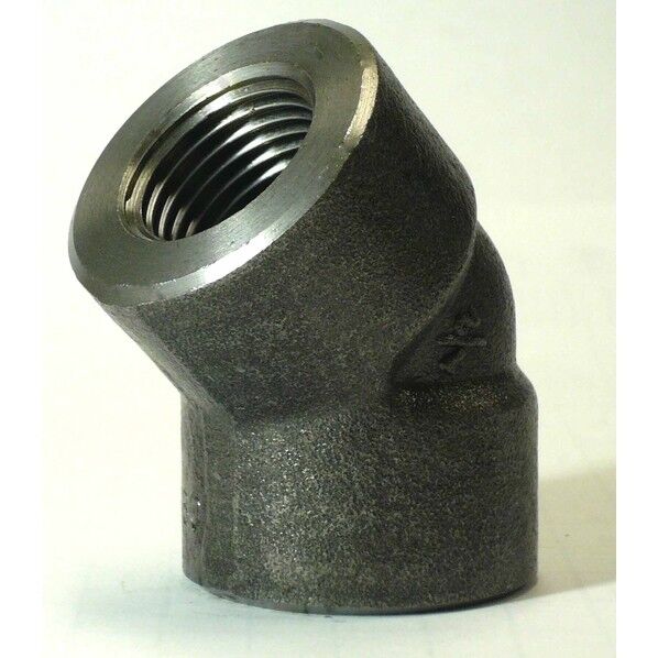 ヤマト特殊鋼 S25C ネジ込 高圧 45°エルボ