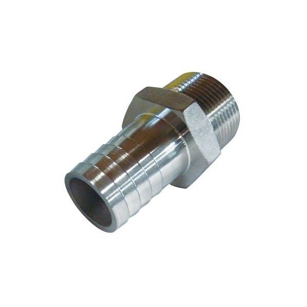 吉年 SUS304 低圧ネジ込 六角ホースニップル