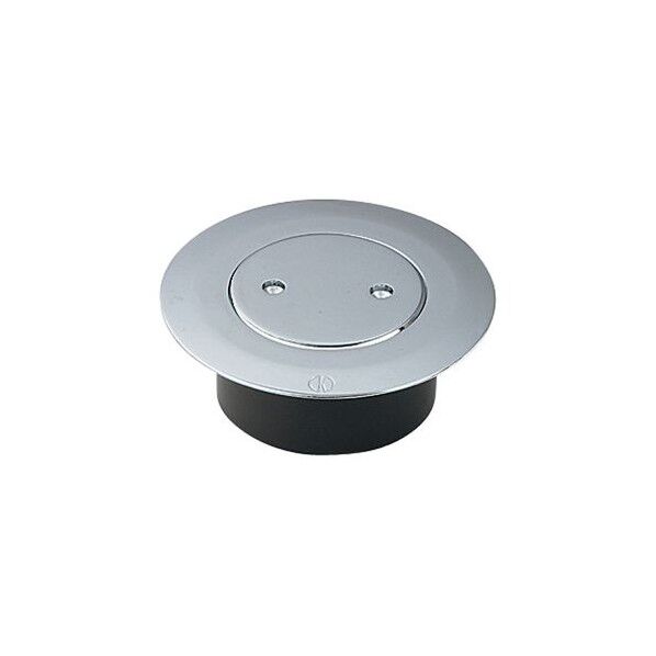 カクダイ 400-412 VP・VU兼用ツバヒロ掃除口 (接着式) (黄銅)