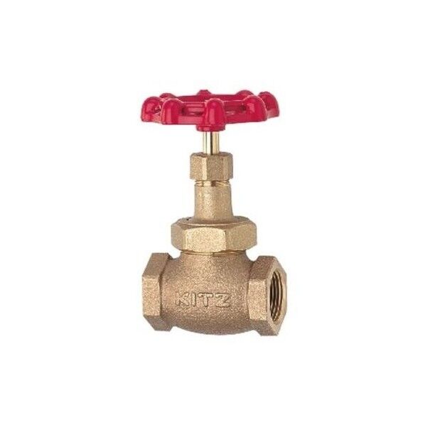 キッツ 青銅グローブ弁【125型・テフロンジスク入】