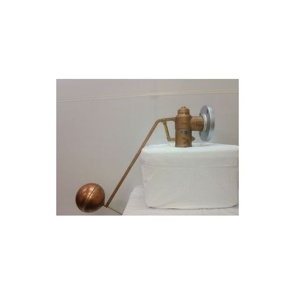 兼工業 KK-FW 圧力バランス型複式ボールタップ【銅玉付】