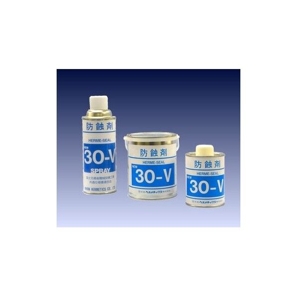 日本ヘルメチックス 30-V 防蝕剤【灰色･500gハケ付缶】