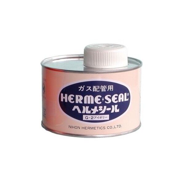 日本ヘルメチックス G-2 カﾞス･燃料油配管用シール剤【アイホﾞリー･500gハケ付缶】