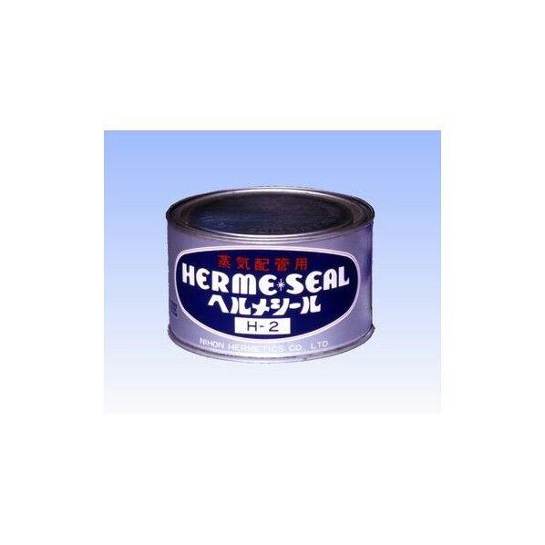 日本ヘルメチックス H-2 蒸気配管用シール剤【黒色･ 500g缶】