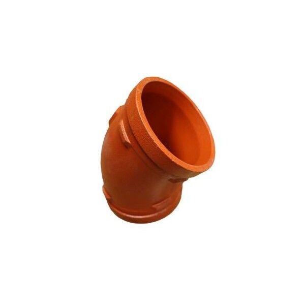 リケン トップフィッティング 45°エルボ 一次防錆塗装品