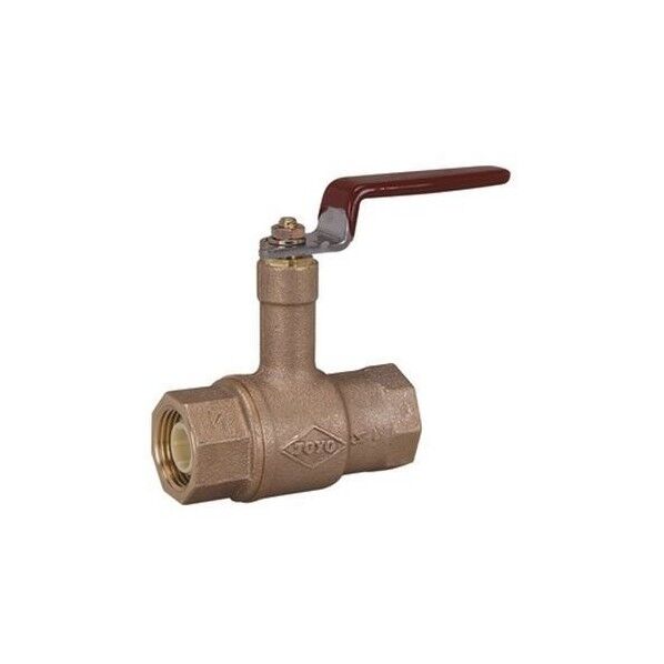 東洋ハﾞルウﾞ 無鉛くん 青銅コアホﾞール弁【ロンクﾞネック･給湯用】