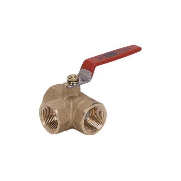 東洋バルヴ 黄銅(C3771BE) 3方口ボール弁