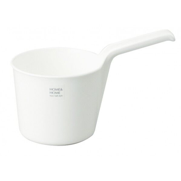 手おけ HOME&HOME ホワイト 1点
