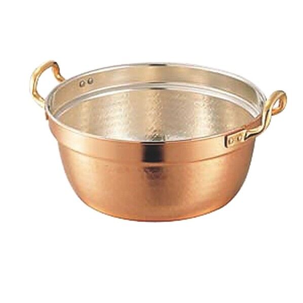 SW銅 円付鍋 両手 30cm AEV10030 1個