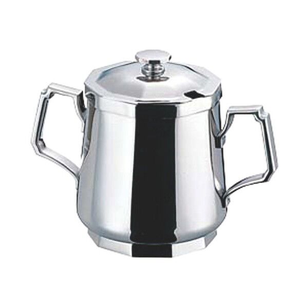 SW18-8角型シュガーポット(蓋付)5人用 PJY20005 1個